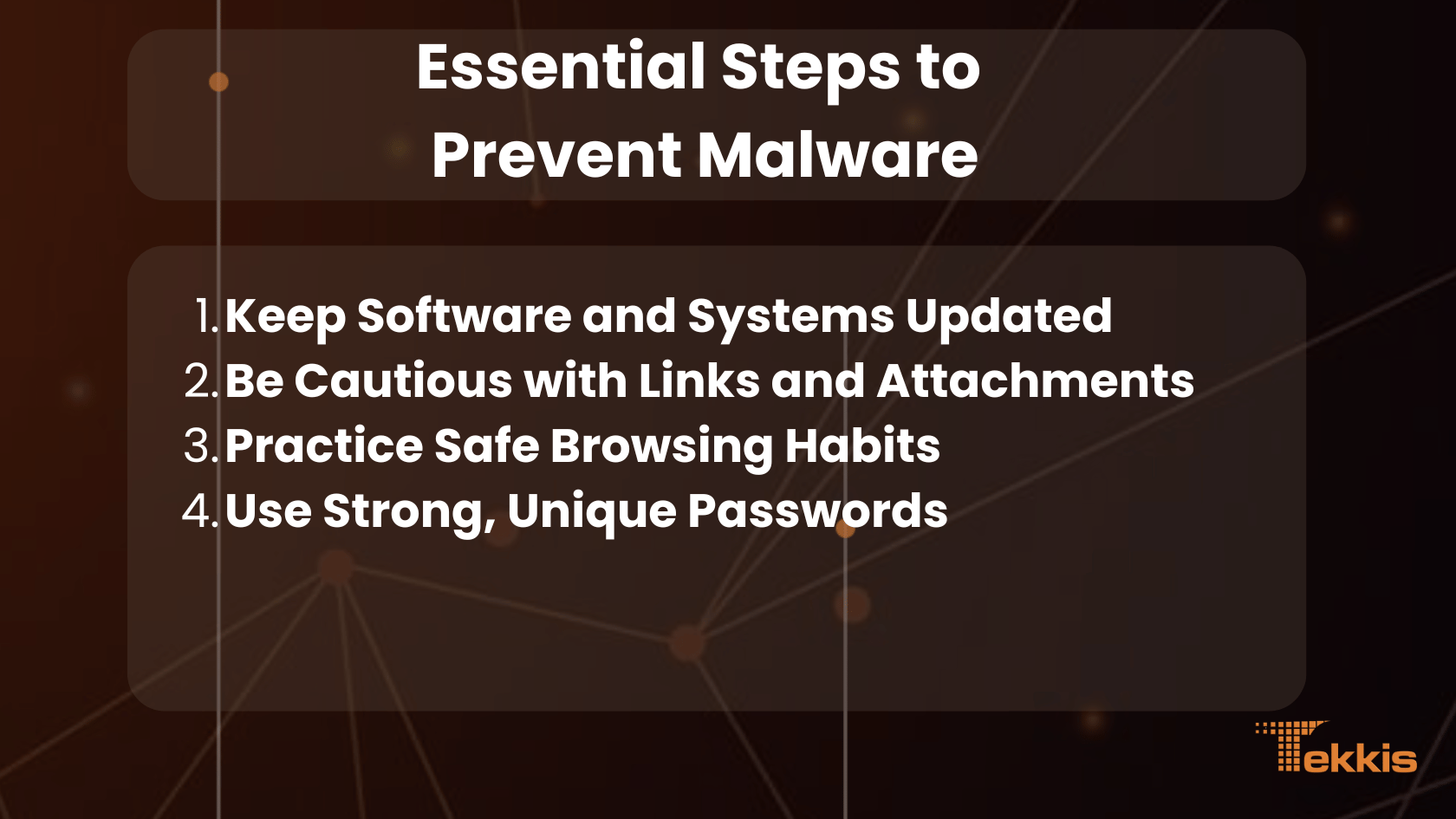 Essential Steps to Prevent Malware