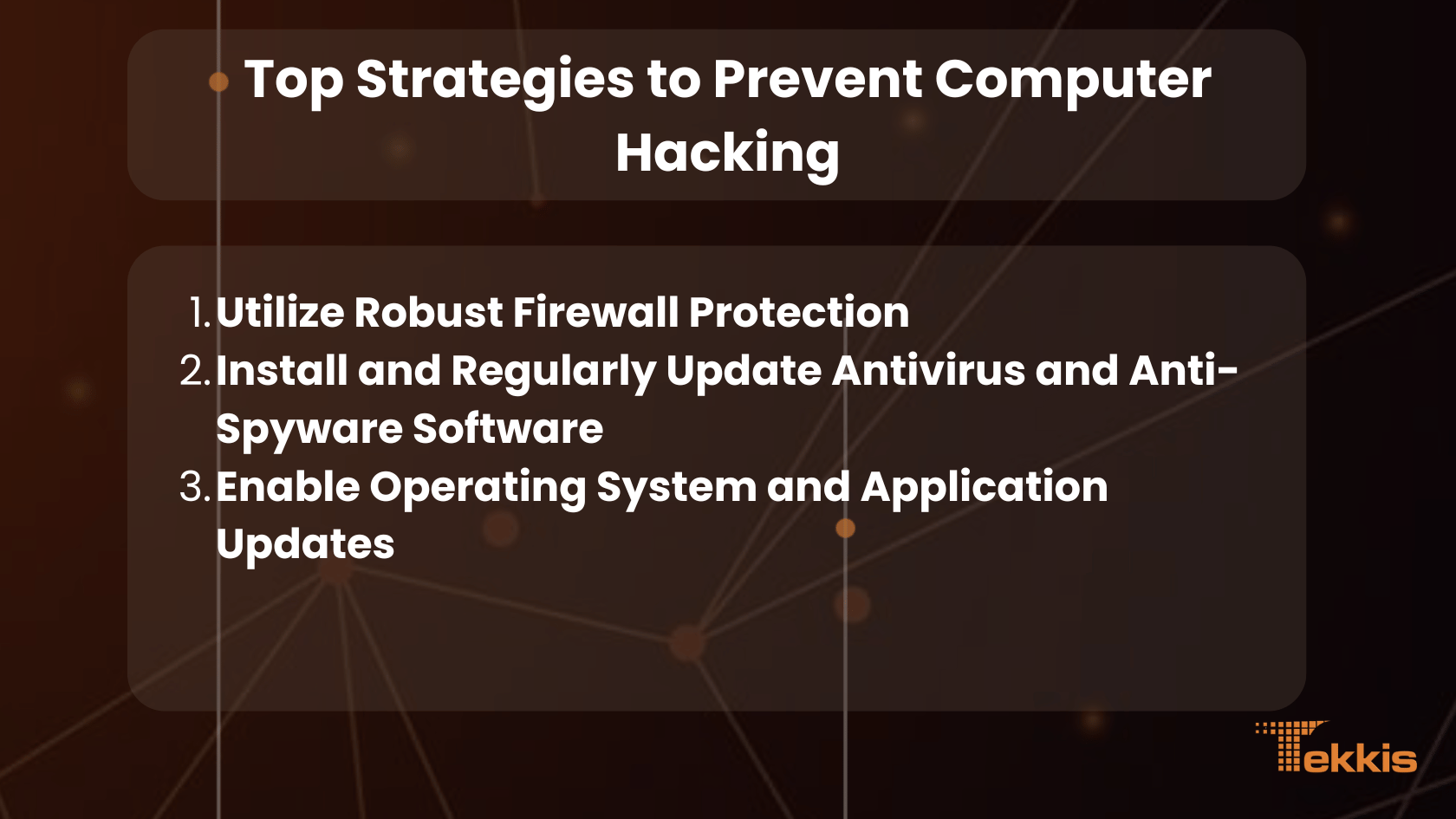 top strategies to prevent computer hacking