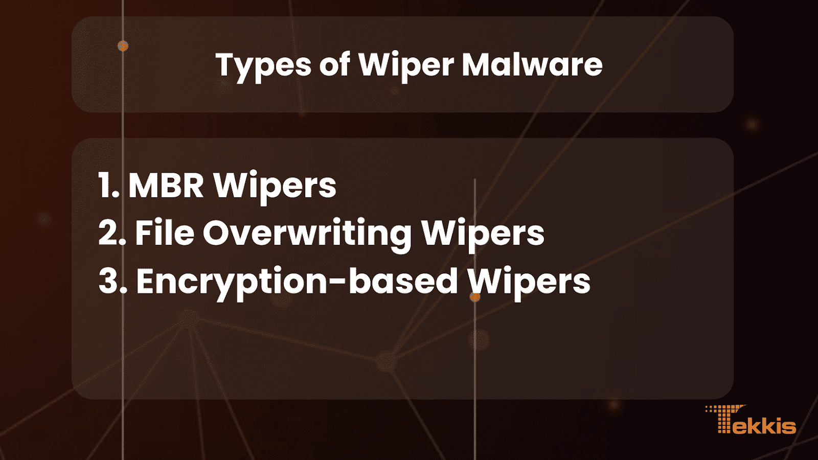Types of Wiper Malware