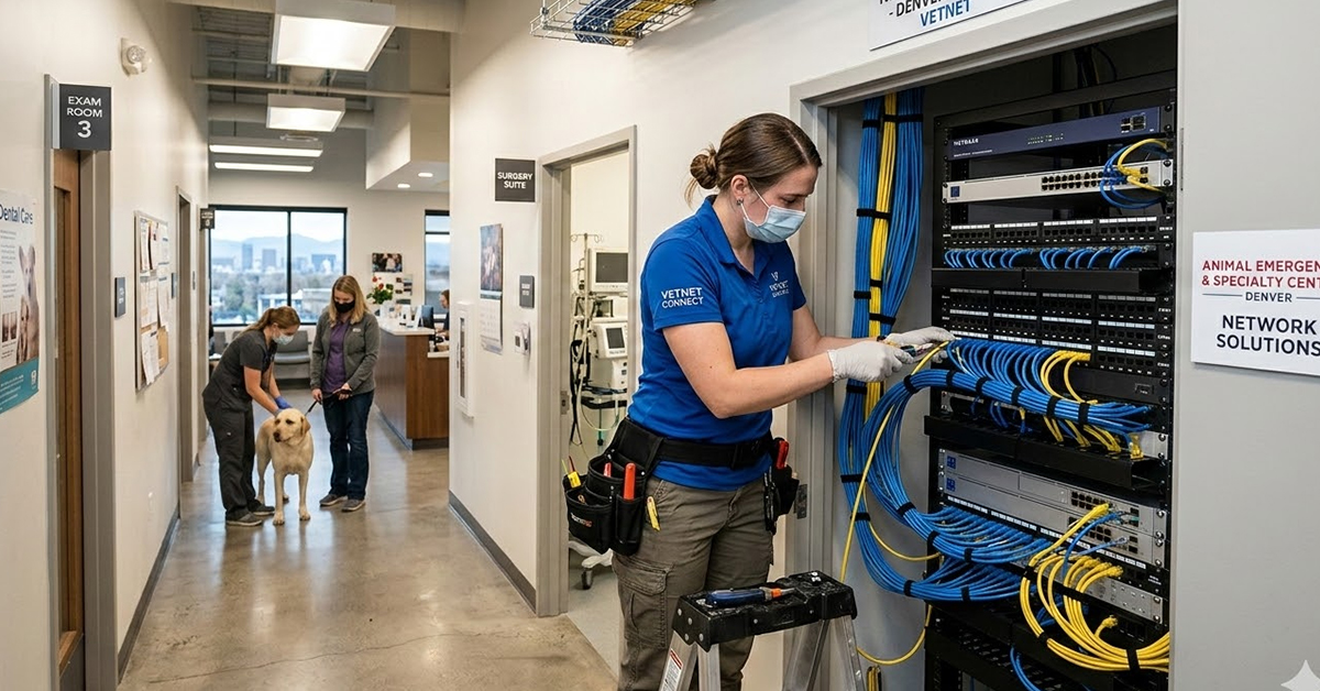 Veterinary-Network-Cabling-Denver